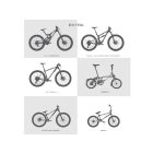 AMS HONEYCOMB EXTRA JOY RIDE vázvédő matrica szett