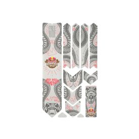   AMS EXTRA FRAME GUARD Redbull Rampage Freeride Szürke Vázvédő matrica szett