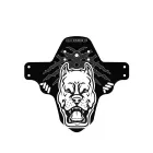 AMS SÁRVÉDŐ Pitbull/Fehér