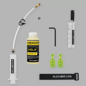   BLEEDKIT légtelenítő SZETT HIDRAULIKUS FÉKEKHEZ WORKSHOP PRÉMIUM GOLD MAGURA MT SERIES 100ML OLAJ
