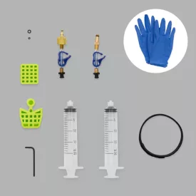   BLEEDKIT légtelenítő SZETT HIDRAULIKUS FÉKEKHEZ PREMIUM EDGE, SRAM MODELLHEZ (kivéve DB8 és Maven)