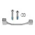 Adapter Trickstuff PMPM 180-203 200-223 ezüst titán csavarokkal
