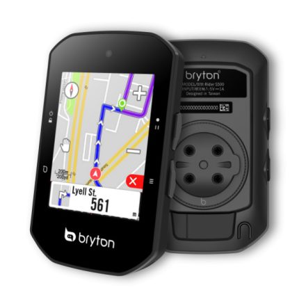 Navigáció GPS Computer Bryton Rider S500 T szett (pedál-, pulzus-, sebességszenzorokkal)