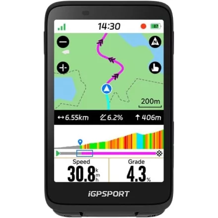 Computer iGPSPORT BiNavi fekete ÚJDONSÁG!