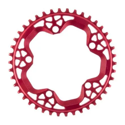 Lánckerék aB CX OVAL 110BCD 5 lyukas piros 38T