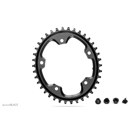 Lánckerék aB CX OVAL 110BCD 5 lyukas fekete 40T