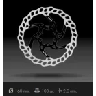 180mm Galfer E-Bike / DH 2,0mm 6 csavaros féktárcsa (csavarokkal) 140g