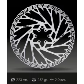   223mm Galfer Shark 2.0 mm – 6 csavaros féktárcsa (DB027W)