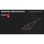 M-es 2025 BeFly Sugar Trail HT 29 fekete Merev Trail Kerékpár Akció