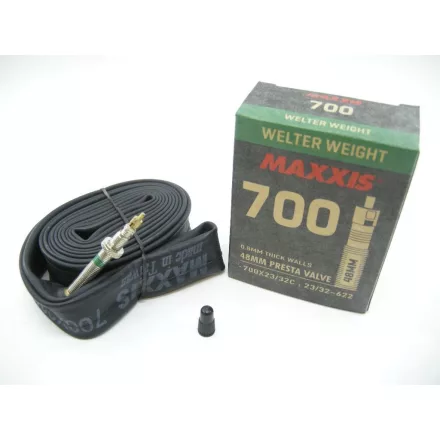 700x23/32C Maxxis WELTER WEIGHT Presta szelepes 48mmgumitömlő 100g