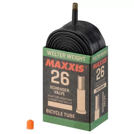 26x1.50/2.50 AV 48mm Maxxis Welter Weight 165g gumitömlő
