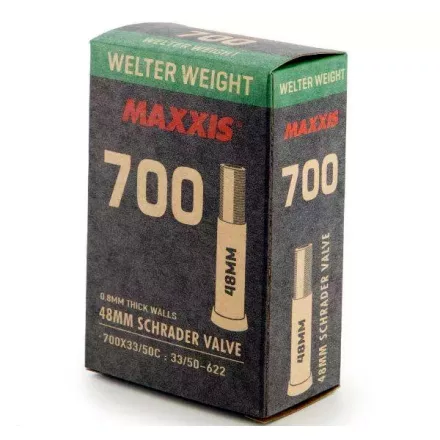 700x33/50c AV48 Maxxis Welter Weight Autószelepes gumitömlő 
