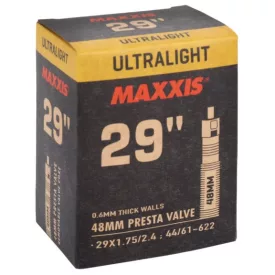   Belső Maxxis 29x1.75/2.4 ULTRALIGHT Presta szelepes 48mm 155g