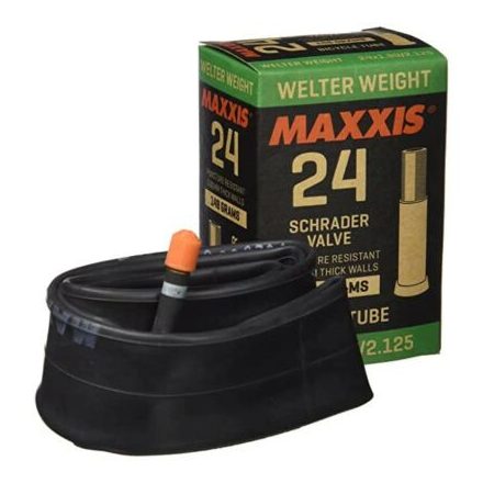 24X1.5/2.5 Maxxis WELTER WEIGHT Autószelepes gumitömlő 151g