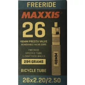   26x2.20/2.50 FV Maxxis Freeride 1.2mm Pesta szelepes gumitömlő (27,5" kerékbe is jó!)