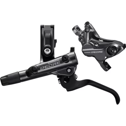 Első Shimano 4 dugattyús Deore BR-M6120 / BL-M6100 tárcsafék organikus betéttel