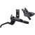 Komplett Hátsó Shimano 4 dugattyús Deore BR-M6120 / BL-M6100 tárcsafék organikus betéttel