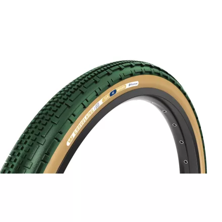 700x40C PANARACER Gravelking SK Tubeless hajtogatós British Racing Green, Brown sidewall 2026 Limited Edition gumiköpeny 
