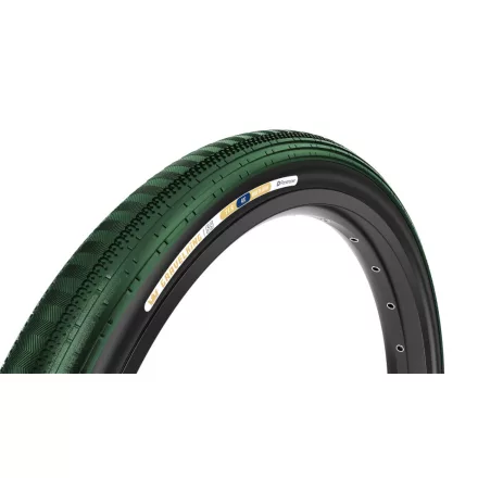 700x40C PANARACER Gravelking SS Tubeless hajtogatós British Racing Green, Black sidewall 2026 Limited Edition gumiköpeny 