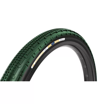 700x45C PANARACER Gravelking SK Tubeless hajtogatós British Racing Green, Black sidewall 2026 Limited Edition gumiköpeny 