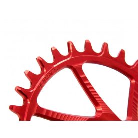 32T Garbaruk 104mm BCD Kerek Piros lánckerék