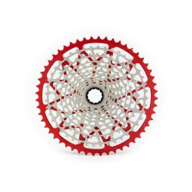 12 seb. 10-50T GARBARUK SRAM XD piros fogaskoszorú