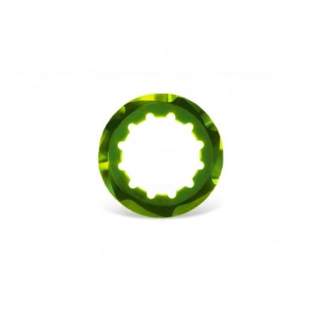 Garbaruk Zöld záróanya fogaskoszorúhoz Shimano MicroSpline