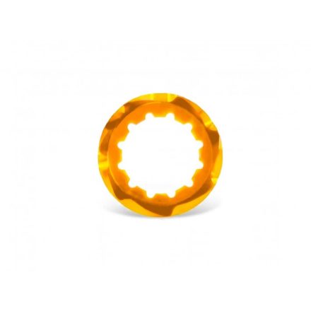 Garbaruk Narancs záróanya fogaskoszorúhoz Shimano MicroSpline
