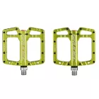 Goldix/Srudec TNT CNC Alu Platform 120X110X22MM 480g ipari csapágyas pedál zöld
