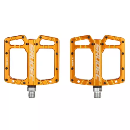 Goldix/Srudec TNT CNC Alu Platform 120X110X22MM 480g ipari csapágyas pedál narancs