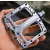 Goldix CNC Alu Platform 120X110X22MM 480g ipari csapágyas pedál Ezüst