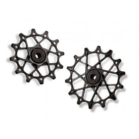   11-12seb. Garbaruk 12+14 fogas fekete váltógörgő szett Sramhoz