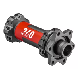   Agy DT Swiss 240 EXP SP Boost első 6 csavaros 110x15mm 28h fekete