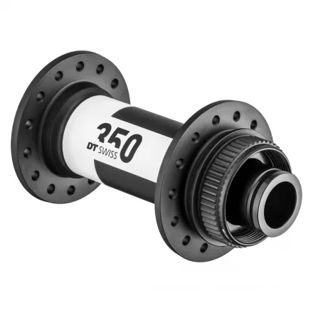 15x110mm 28h DT Swiss 350 BOOST első disc center lock fekete