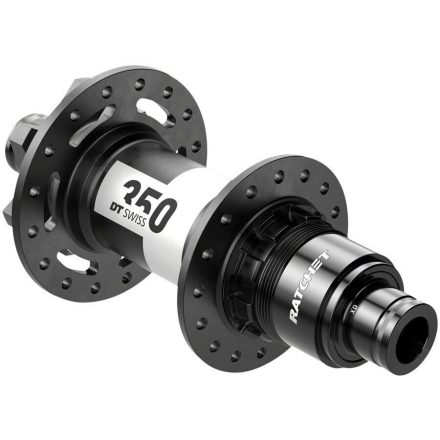 Agy DT Swiss 350 hátsó disc 6 csavaros Boost 12/157+ 32h Sram XD fekete ÚJ