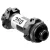 Agy DT Swiss 350 Road Straightpull első disc center lock 12mm 24h fekete ÚJ