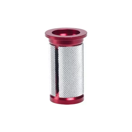 KORMÁNYDUGÓ DEDA EXPANDER 45MMX23.2-24.1 (HSS)1 1/8 PIROS CARBON VILLÁHOZ (DEDA LOGO)