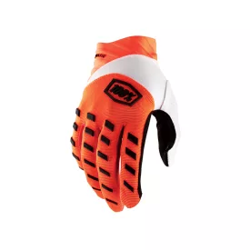 100% Airmatic kesztyű fluo narancs
