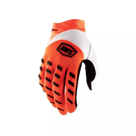 100% Airmatic kesztyű fluo narancs
