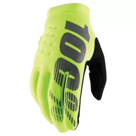 100% Brisker téli kesztyű fluo sárga Akció