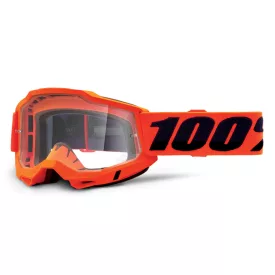   100% Accuri Gen 2 szemüveg páramentes áttetsző lencsékkel Neon Orange