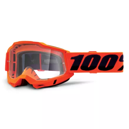 100% Accuri Gen 2 szemüveg páramentes áttetsző lencsékkel Neon Orange