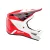 100% Status DH/BMX fullface sisak piros/fehér 