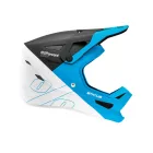 100% Status XXL (63-64cm) DH/BMX full face sisak garda kék Akció