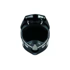 100% Status DH/BMX fekete-fehér dreamflow fullface sisak