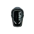 100% Status DH/BMX fekete-fehér dreamflow fullface sisak