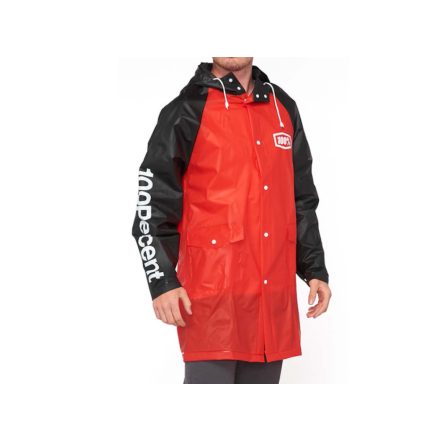 100% Torrent Mechanic's piros/fekete eső kabát