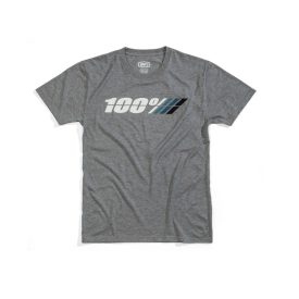 100% Motorrad rövid ujjú szürke póló