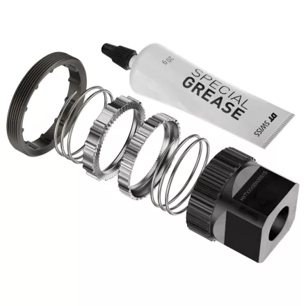 Agyhoz DT Swiss DEG DF HYBRID 60T 0/10 anti pedal kickback kit szerszámmal