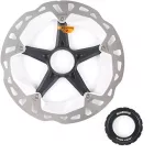 Centerlock 180mm Shimano RT-MT800 Ice-Tech Freeza féktárcsa külső körmös zárócsavarral